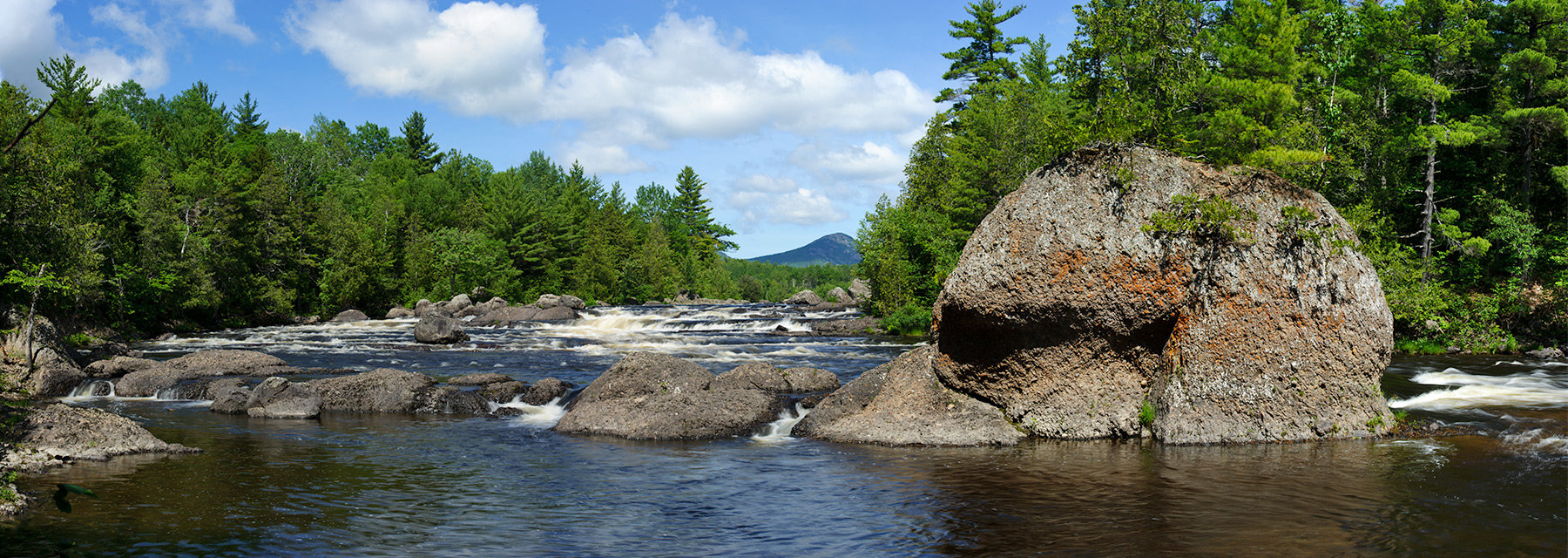 Haskell Rock, East Branch Penobscot River, KWWNM  - By Mark Picard 