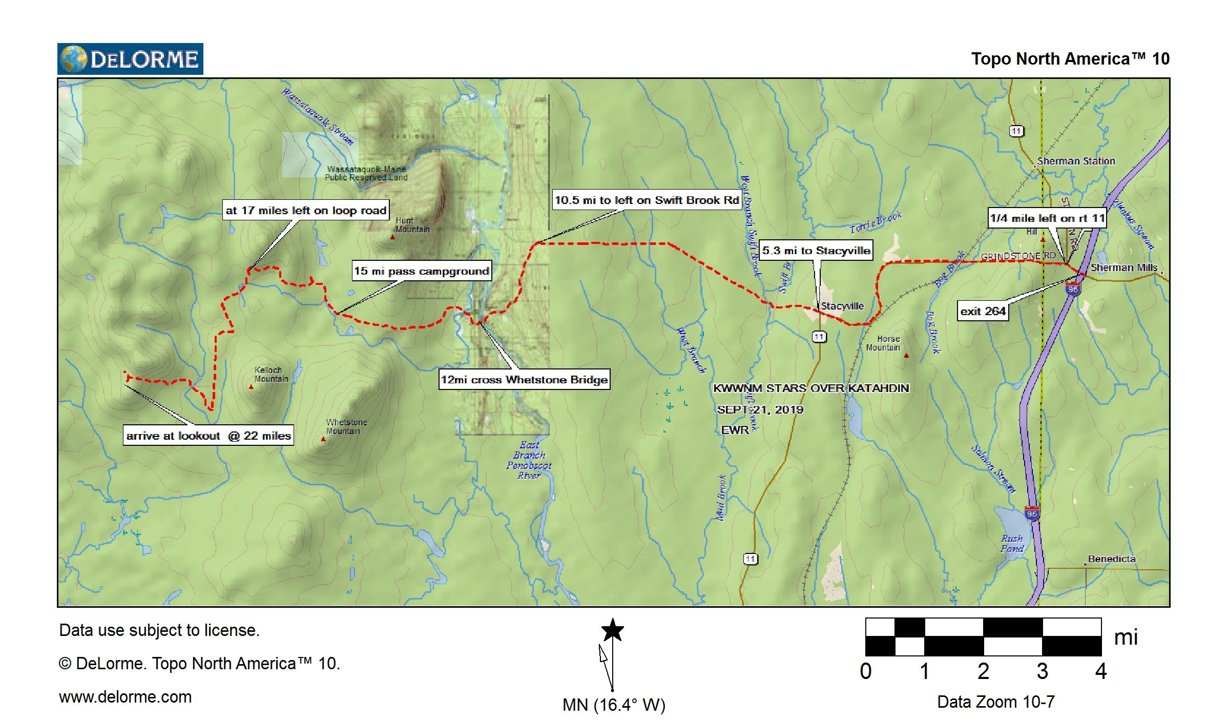 Katahdin Woods And Waters Map Maping Resources