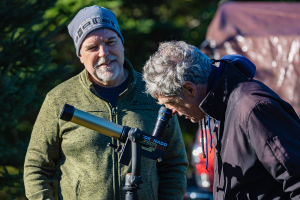 Daytime Observation of the Skies (Credit: John Meader)