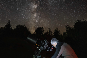 Viewing the Dark Skies (Credit: John Meader)