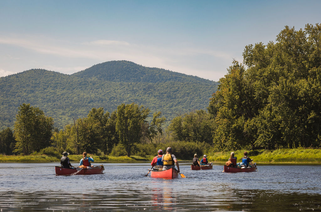 Canoeing on the East Branch Photo credit: Chris Bennett