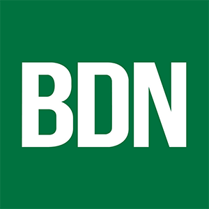 The square Bangor Daily News logo