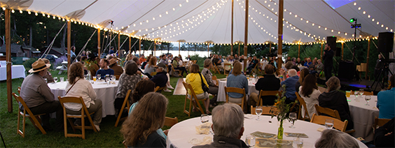 Guests seated during the speaking program at the 6th Anniversary.